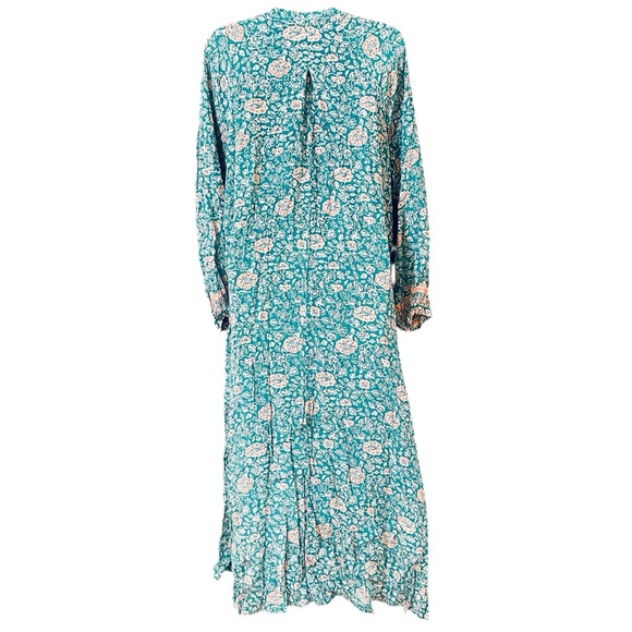 NEW NATALIE MARTIN Fiore Silk Maxi Dress - Amalfi Sea - Picture 11 of 16